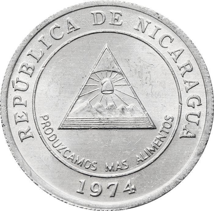 5 сентаво 1974 Никарагуа ФАО