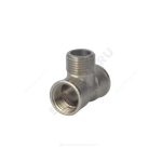 Тройник латунь никель Ду 15 (1/2") ВР/НР/ВР SantechSystems