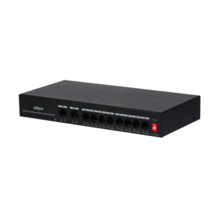 Сетевой PoE коммутатор DahuaDH-PFS3010-8ET-65
