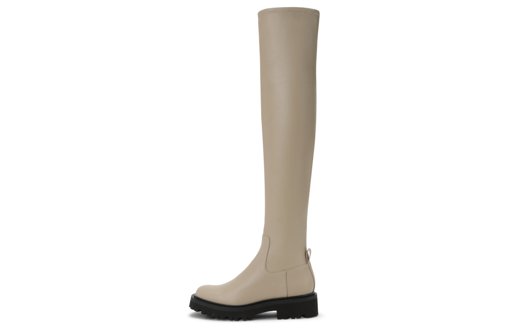 CHARLES&KEITH PU Over the knee Boots 4.5cm Women"s