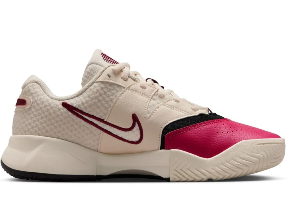 Женские теннисные кроссовки Nike Court Lite 4 - pale ivory/rush pink/sail/team red