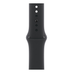 Apple Watch Series 10, 46 мм корпус из алюминия цвета «Jet Black», ремешок Sport Band размера S/M цвета «Black»