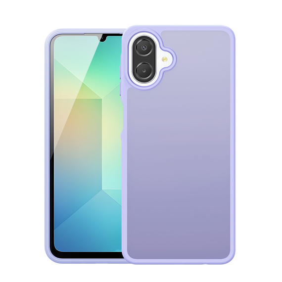 Матовый светло-фиолетовый чехол для Samsung Galaxy A08 4G, Galaxy A07 (4G, 5G) и Galaxy A06 (4G, 5G), серия Yind Series от Dux Ducis