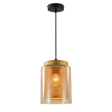 Подвесной светильник 1*E27 V000506 10023/1P Gold золото Allenza Indigo