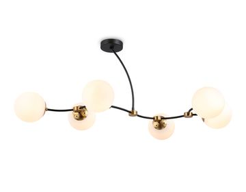 Потолочный светильник 6*Е27 TR2555/6 BK/SB чёрный/бронза Modern Ambrella