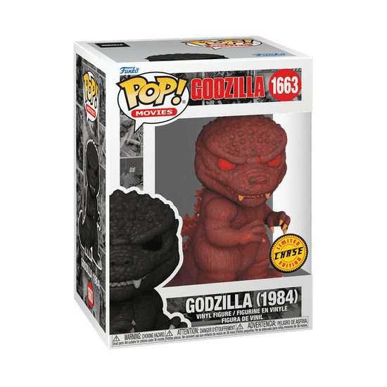 Фигурка Funko POP! Movies Godzilla 70th Godzilla 1984 Chase (1663) — коробка Chase
