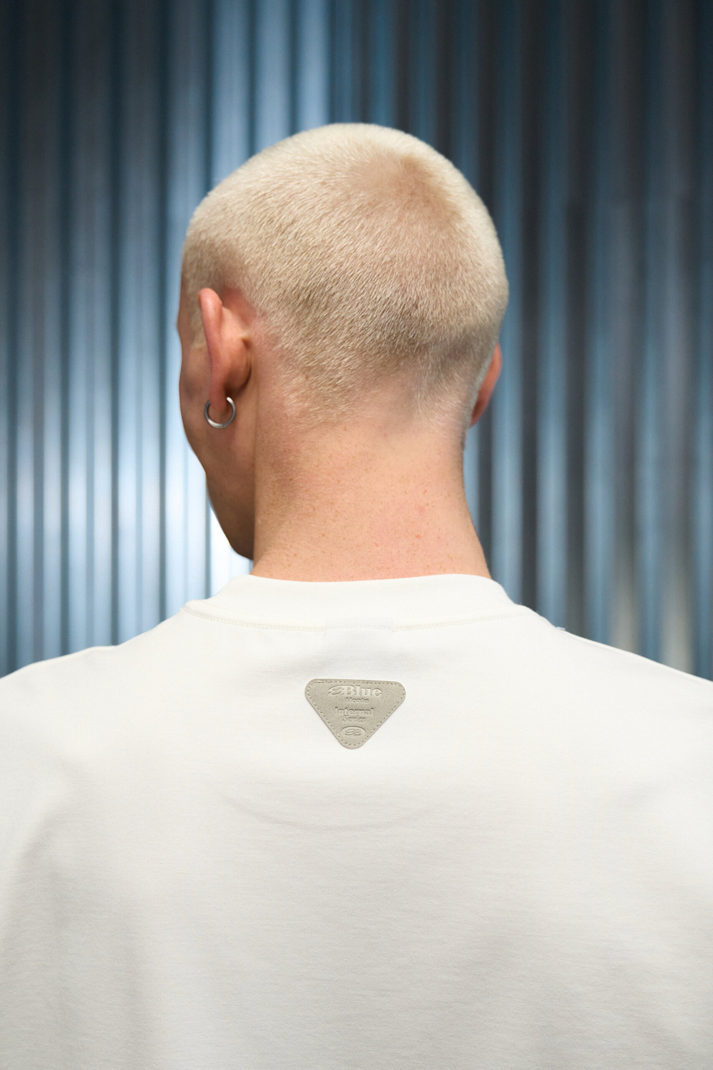 Футболка Nothomme Blue Monte Basic Solid Color Short-Sleeve T-Shirt "White"