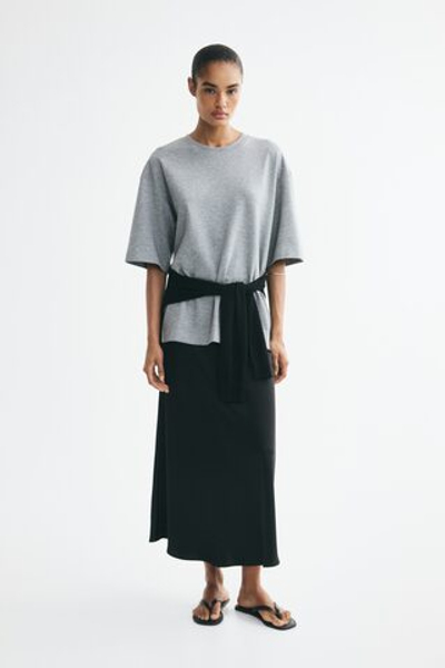 Юбка миди с эластичным поясом - H&M