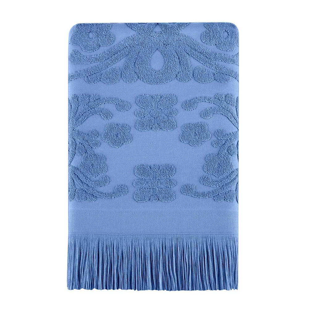 Полотенце 30х50 Arya home Isabel Soft голубое