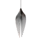 Pendant design lamp  Leaf by Loomiosa (Black)