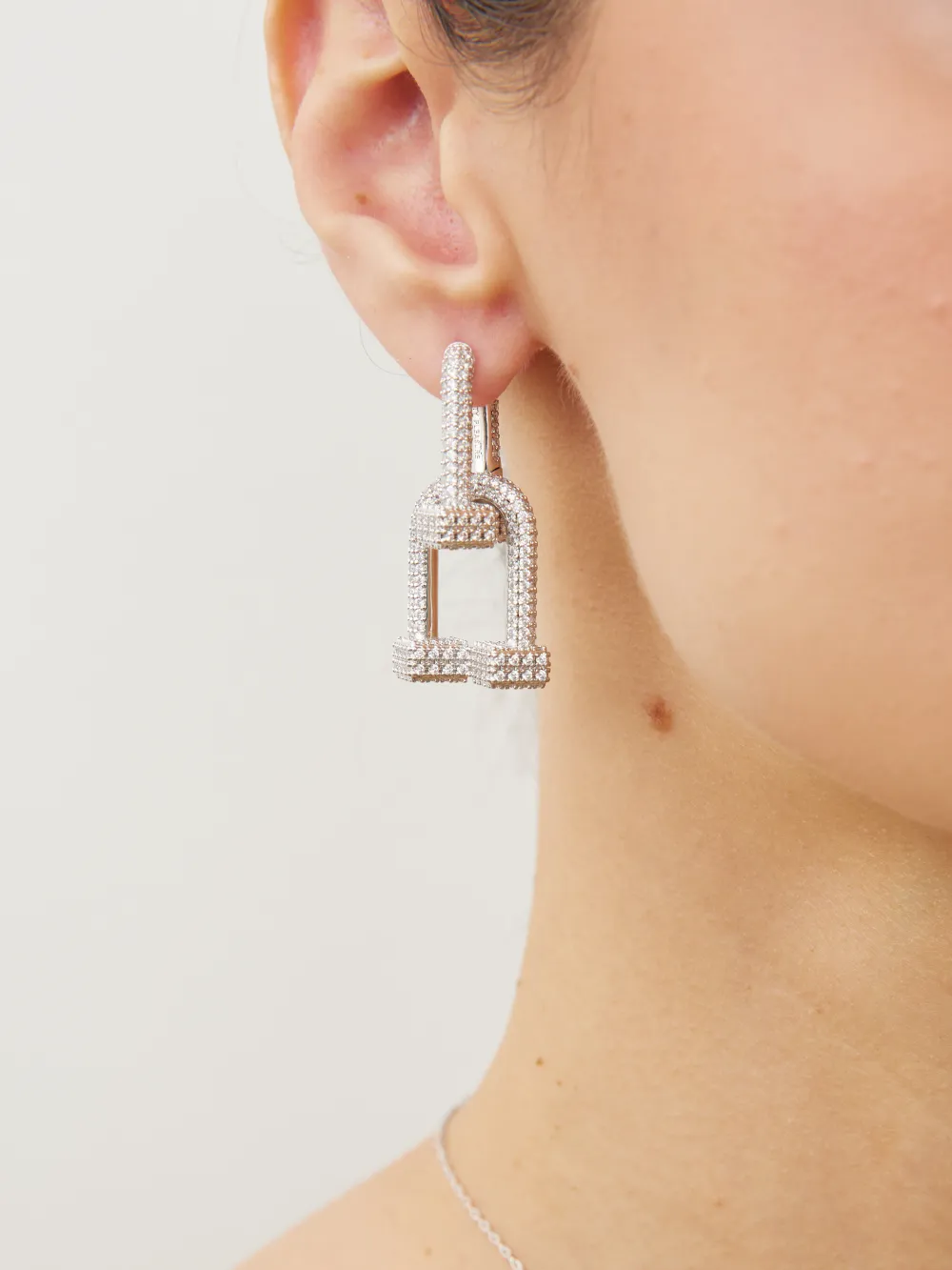 СЕРЬГИ "STATEMENT 2 IN 1 ALL SHINE"