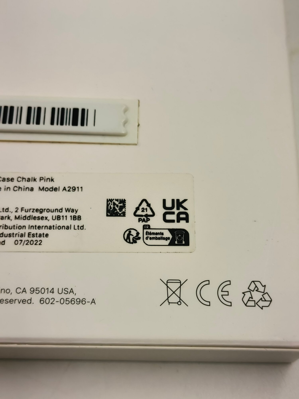 Силиконовый чехол Apple iPhone 14 Plus с MagSafe, светлорозовый  (Из Финляндии)