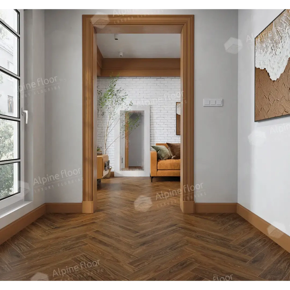 SPC Ламинат Alpine Floor NUT Орех Кенари ECO 22-4 MC