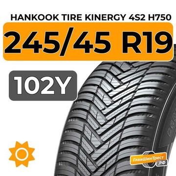 Hankook Tire Kinergy 4S2 H750 245/45 R19 102Y XL