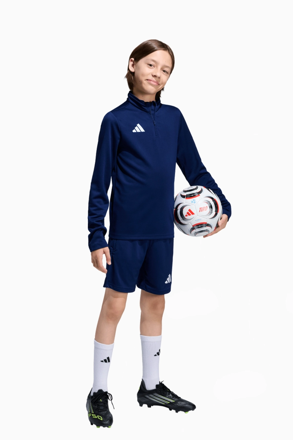 Шорты adidas Entrada 26 Training Junior - темно-синий