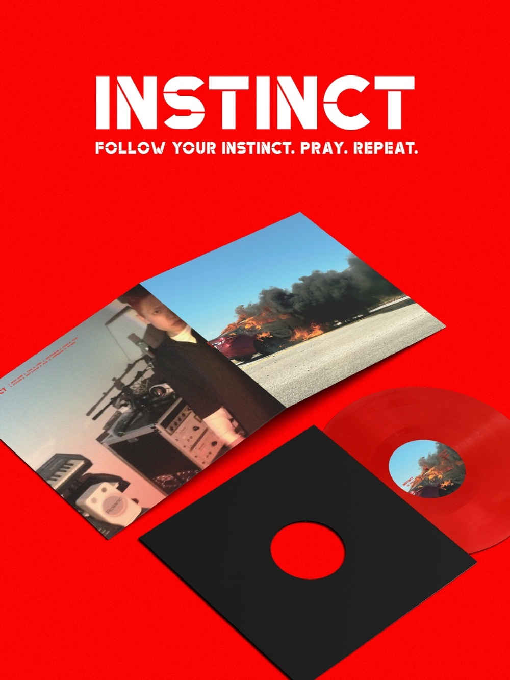 (ПРЕДЗАКАЗ) Альбом NAFLA - INSTINCT 4th Album 2LP
