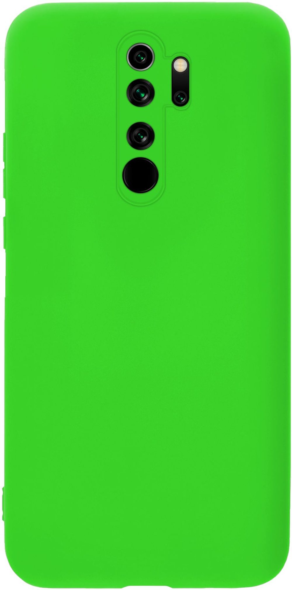 Мягкий Soft Touch чехол из силикона для XIAOMI REDMI NOTE 8 PRO с бархатной подкладкой