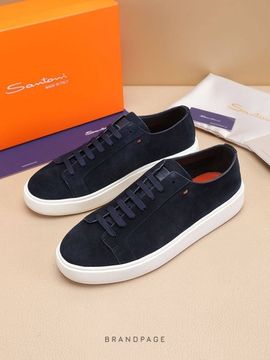 Кеды тёмно-синие от Santoni BP5-433186