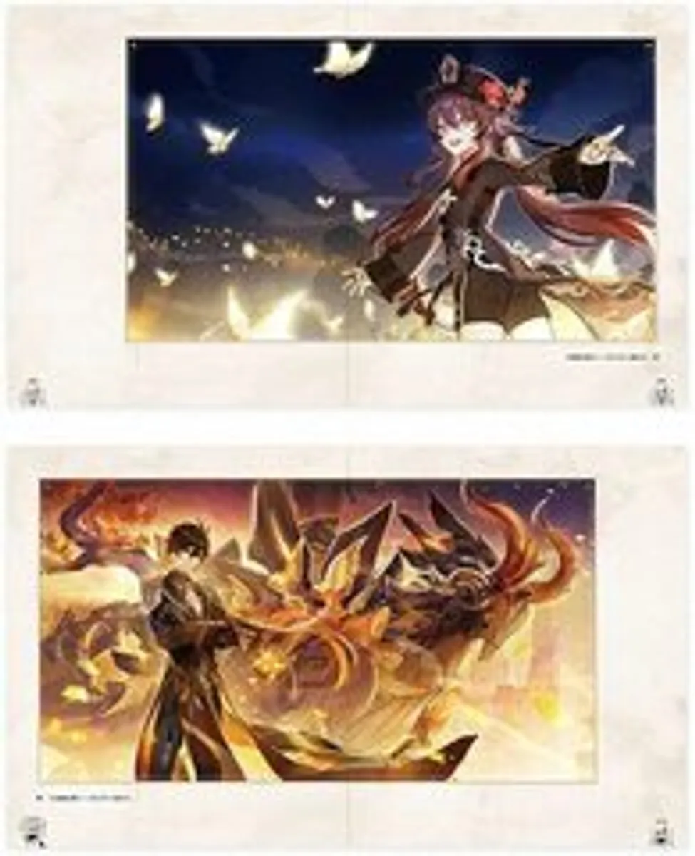 Артбук Genshin Impact: Artbook Vol. 1 (на китайском языке) (Б/У)