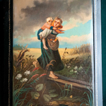 Шкатулка «Дети, бегущие в грозу» (По картине К.Е. Маковского)