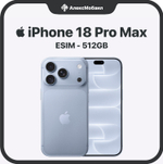 Apple iPhone 18 Pro Max 512GB, esim