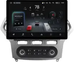 Магнитола для Ford Mondeo 4 2007-2010 (рамка серебро с климатом) - Teyes CC4-PRO монитор 13" 2K QLED на Android 13, Быстрейшая, Snapdragon 778G, ИИ, CarPlay, DSP, 4G SIM-слот
