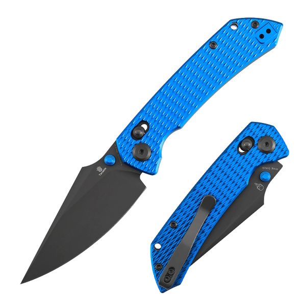 Цена наСкладной нож Tenable Fenrir, сталь Nitro-V, рукоять алюминий, синий