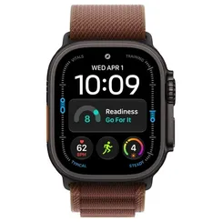 Умные часы Apple Watch Ultra 4 49 мм Black Titanium Alpine Loop Бордовый