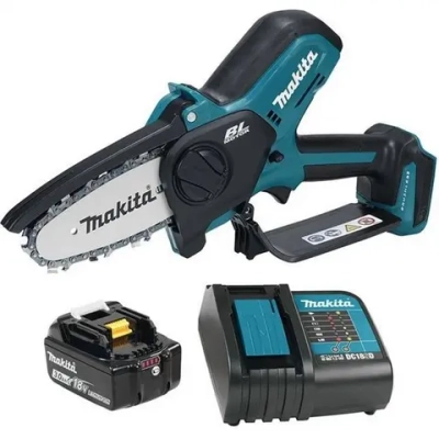 Пила цепная аккумуляторная Makita DUC101SF 320Вт шины:4"(10cm), 1 аккум. 3Ач ЗУ