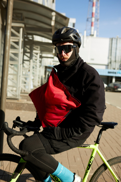 Сумка GO Musette Bag L бордовый