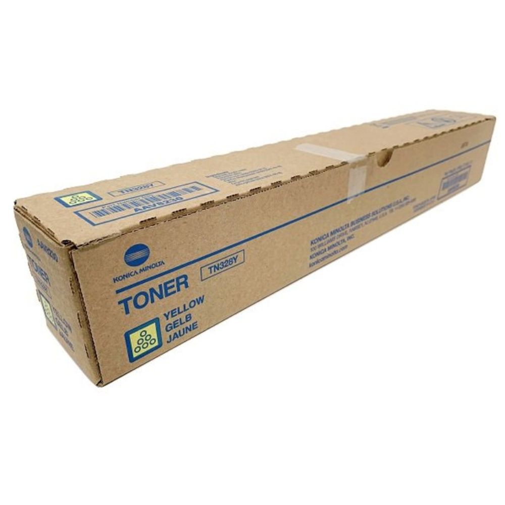 Тонер-картридж Konica-Minolta TN-328Y для bizhub C250i/C300i/C360i желтый (28K)