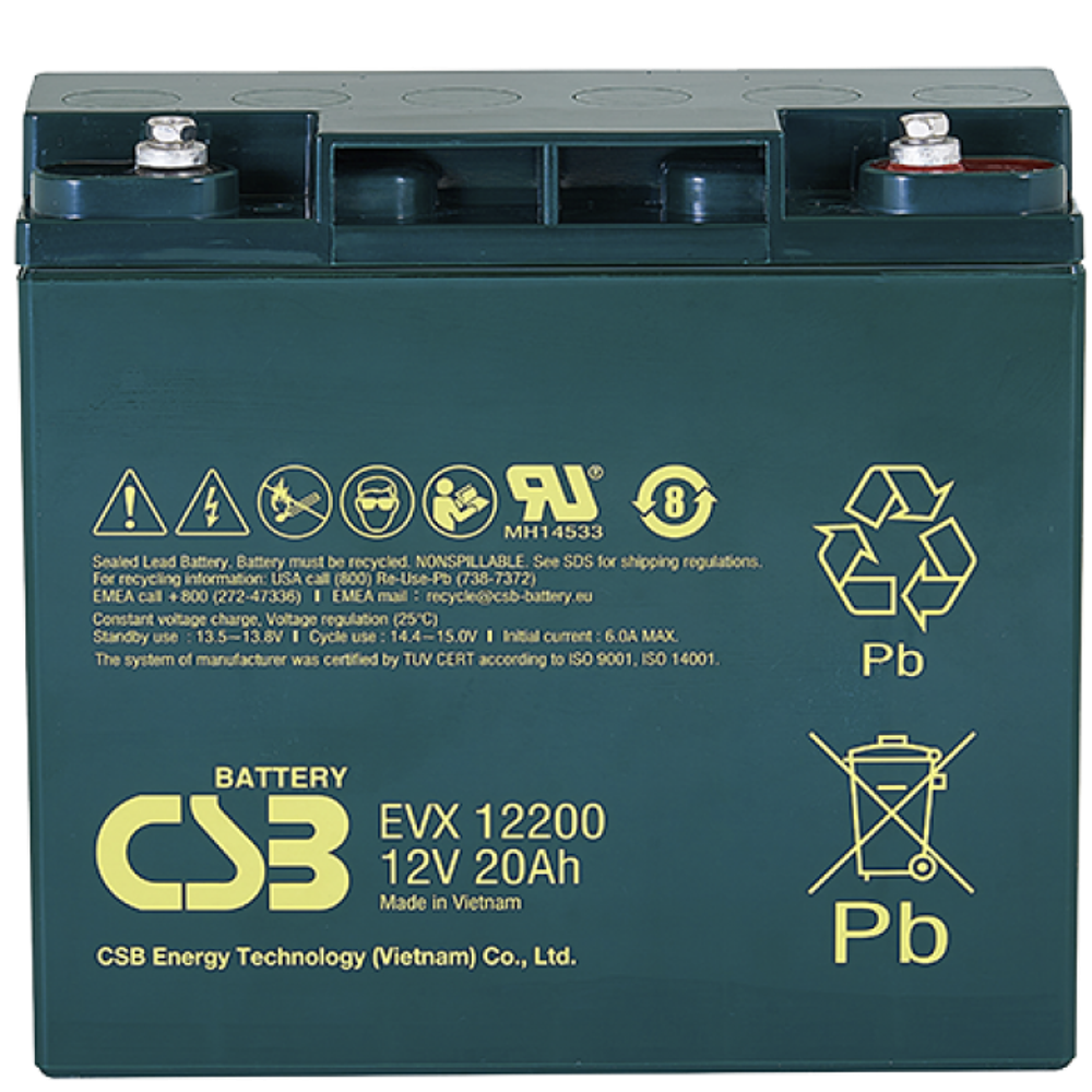 Аккумулятор CSB EVX12200 - AGM ( 12В / 20Ач )