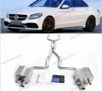 Выхлопная система с заслонками для Mercedes-Benz AMG W205 C205 C63 2015 - 2018 (4.0T)