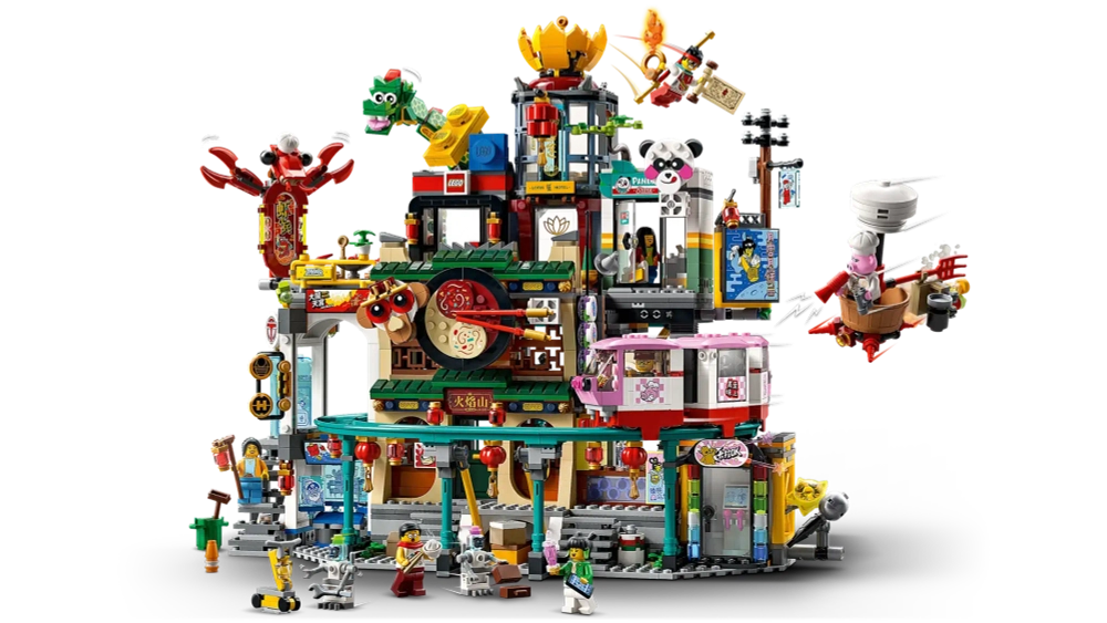 Конструктор LEGO Monkie Kid 80036 Город фонарей