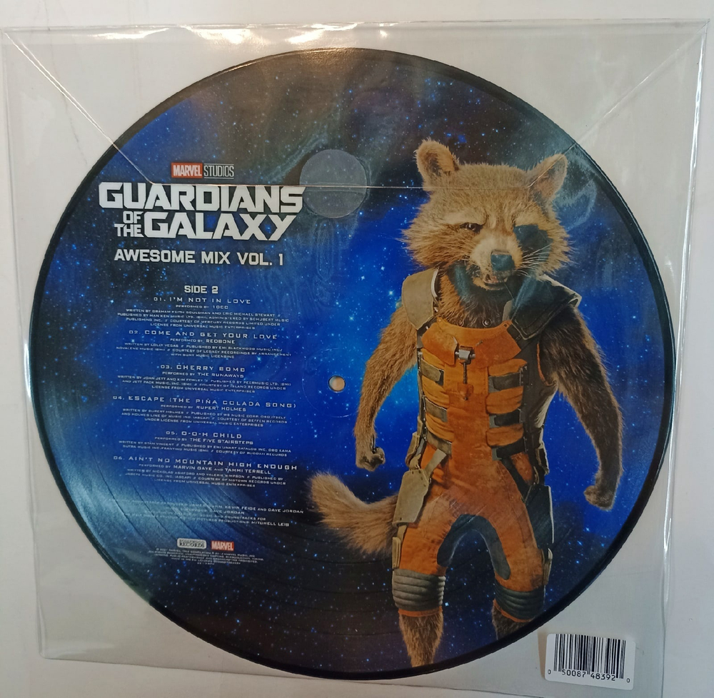 Виниловая пластинка Guardians Of The Galaxy: Awesome Mix Vol. 1. Limited Picture (LP)