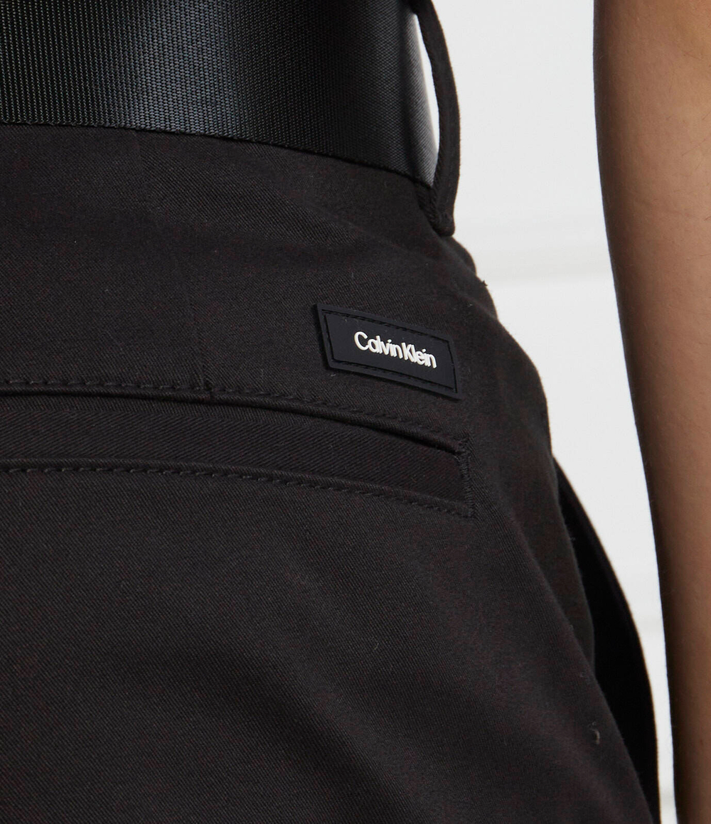 Чиносы + пояс MODERN TWILL Calvin Klein - черный(K10K110979)