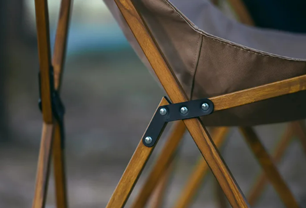 Кресло туристическое Naturehike MW01, складное, хаки, до 120 кг
