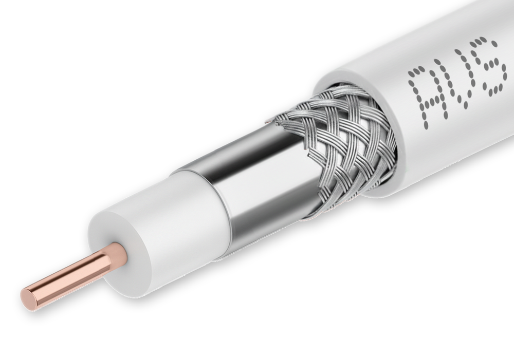 Коаксиальный кабель RG 6 U COAX (500m)