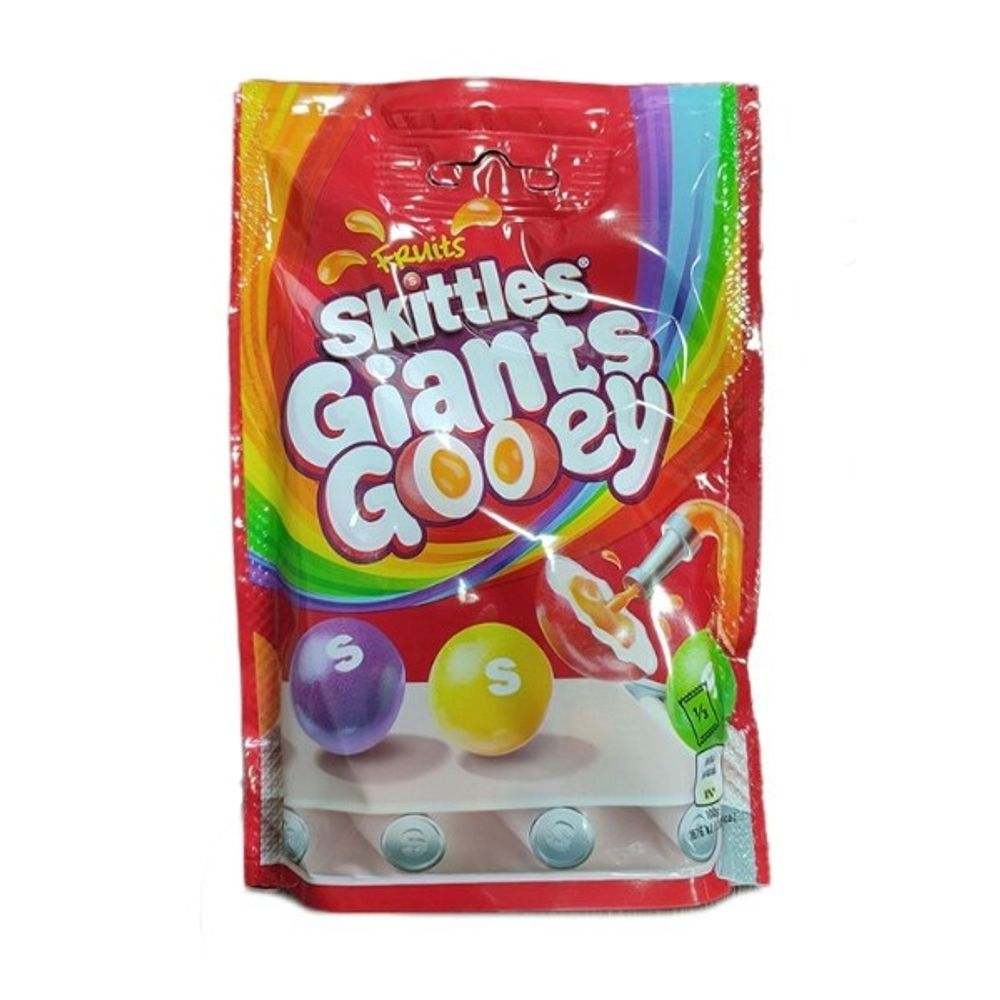 *Жев конфета skittles 38г giants смузи