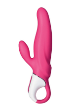 Вибратор Satisfyer Vibes Mr. Rabbit силикон красный 22,1 см