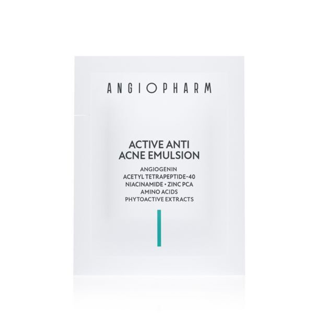 ANGIOPHARM АКТИВНАЯ ЭМУЛЬСИЯ ДЛЯ ПРОБЛЕМНОЙ КОЖИ, 3 МЛ | ACTIVE ANTI ACNE EMULSION