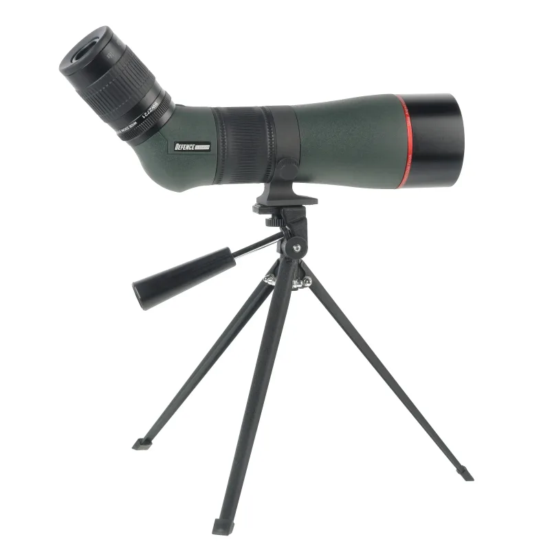 Зрительная труба Veber Defence 16-48х65WP с сеткой на треноге, боковой вид