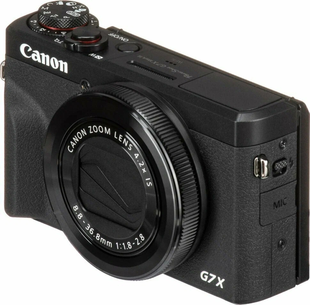 Canon PowerShot G7 X Mark III, черный