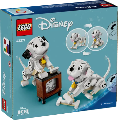 Конструктор LEGO Disney 43271 Лаки и Пенни 101 Щенок далматинцев