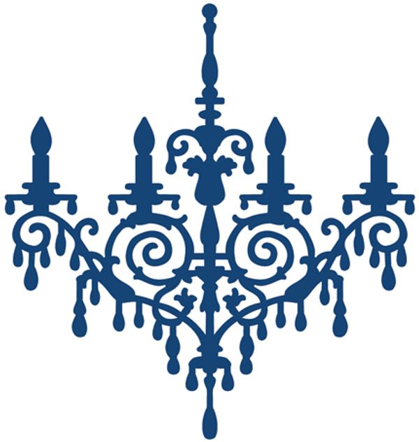 Нож фигурный для вырубки Канделябр, Tattered Lace