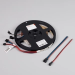 Лента SPI-A120-10mm 24V Warm2700-PX6-BPT (11 W/m, IP20, 2835, 5m) (Arlight, бегущий огонь)