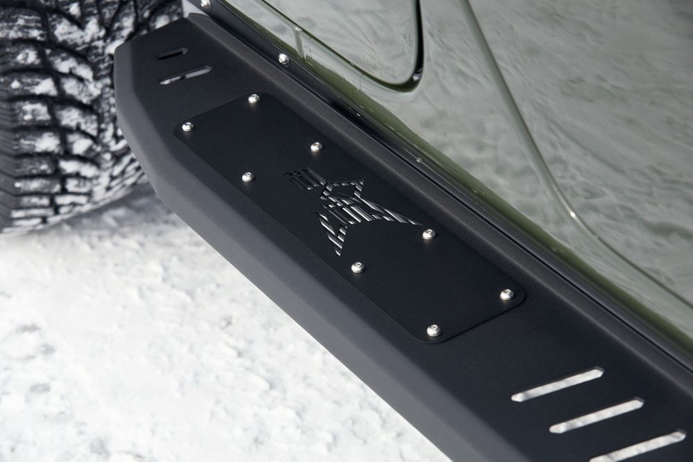 Пороги силовые BMS PRO-Line для Jeep Wrangler JL 2018-2024 (2шт.)