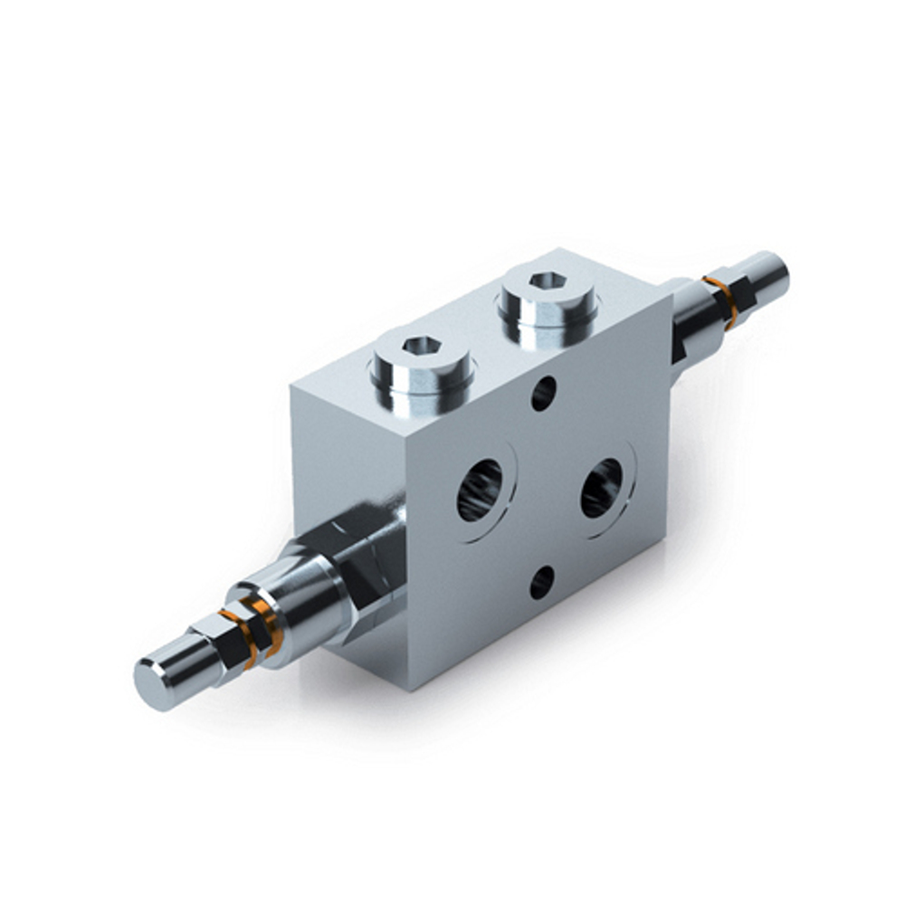 Предохранительный двойной перекрёстный клапан VMPDI 3/8″ (10-180 бар)