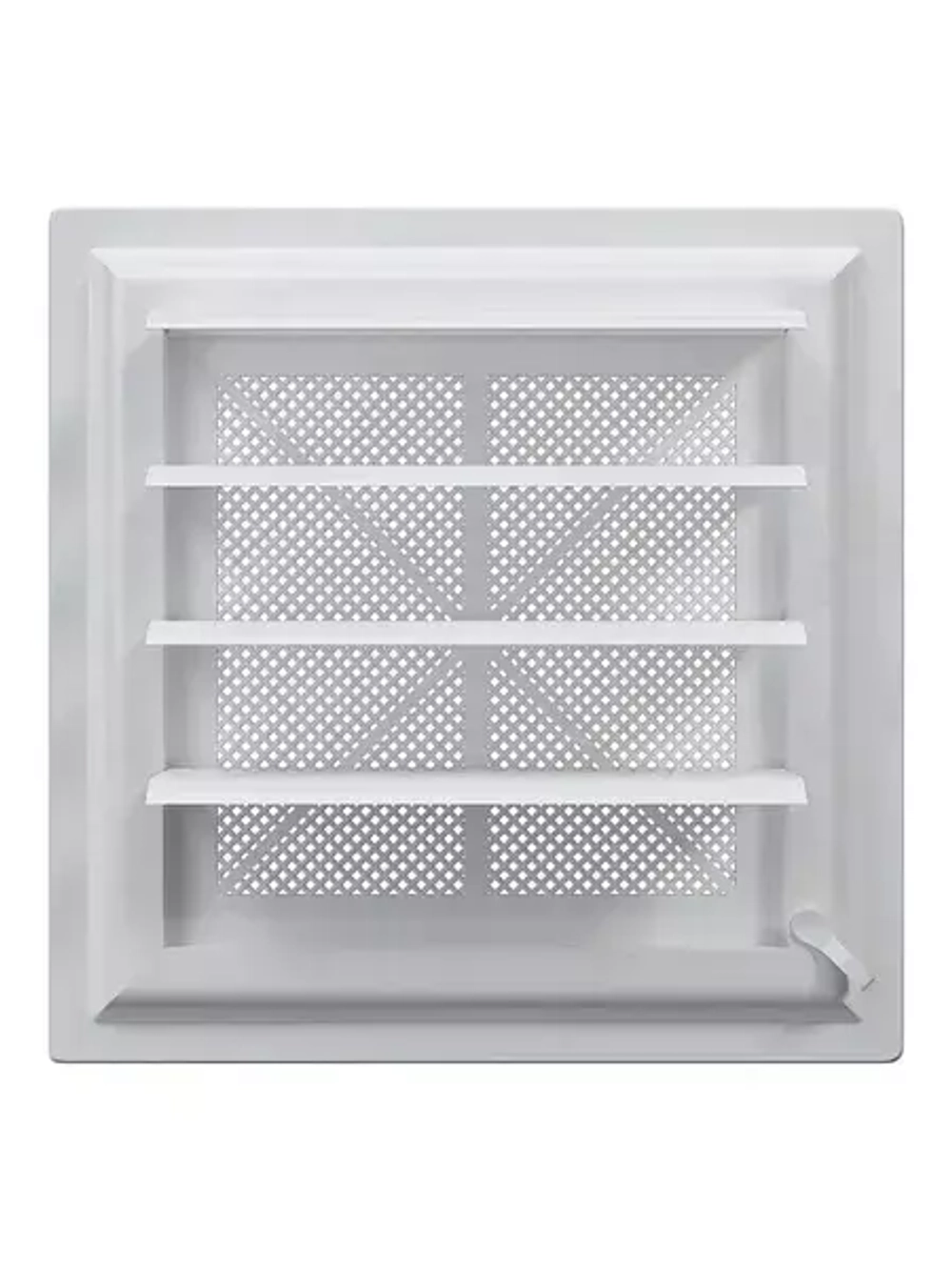 Решетка вентиляционная AIRVENT регулируемая жалюзи 452х483 пластик 4548AVp