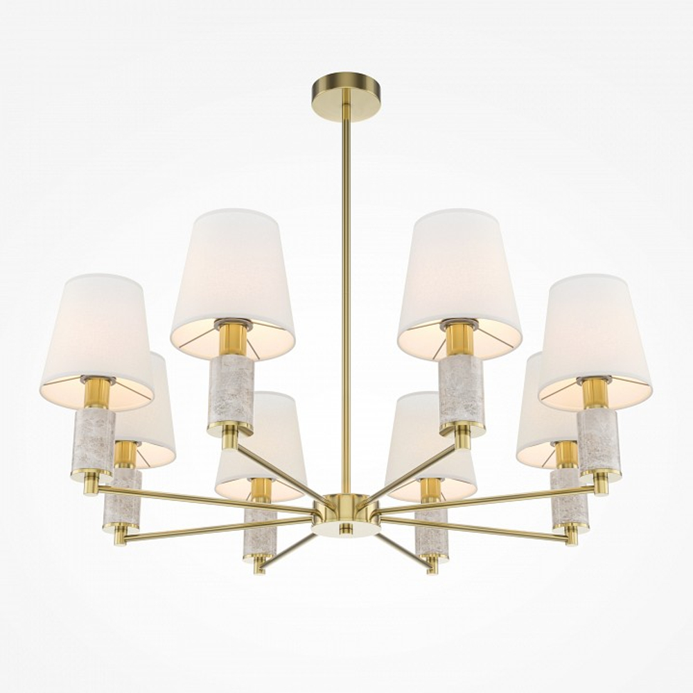 Люстра на штанге Maytoni Lira MOD483PL-08BS